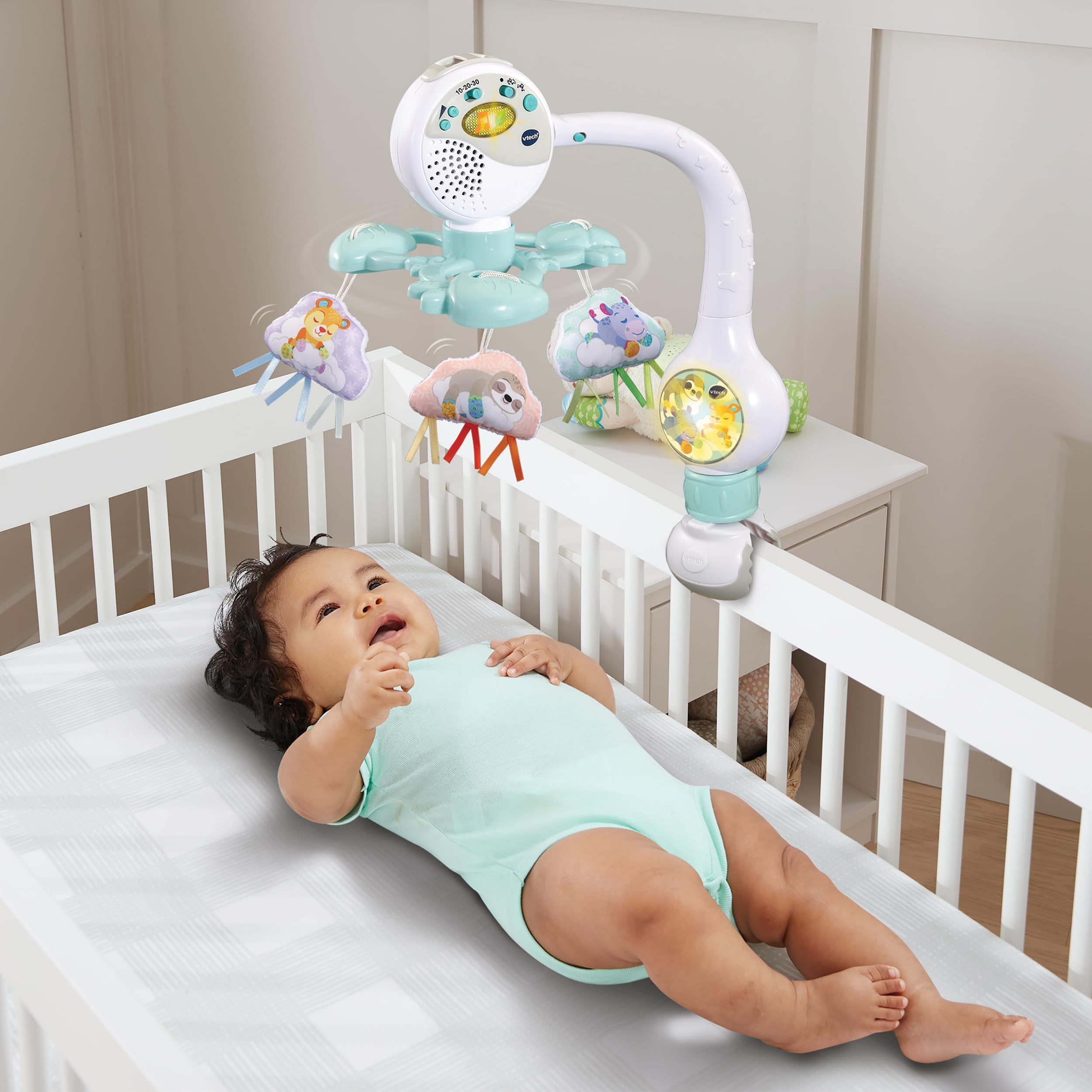 VTech Wolken-Mobile mit Nachtlicht - Babymobiles ab 0 Monaten