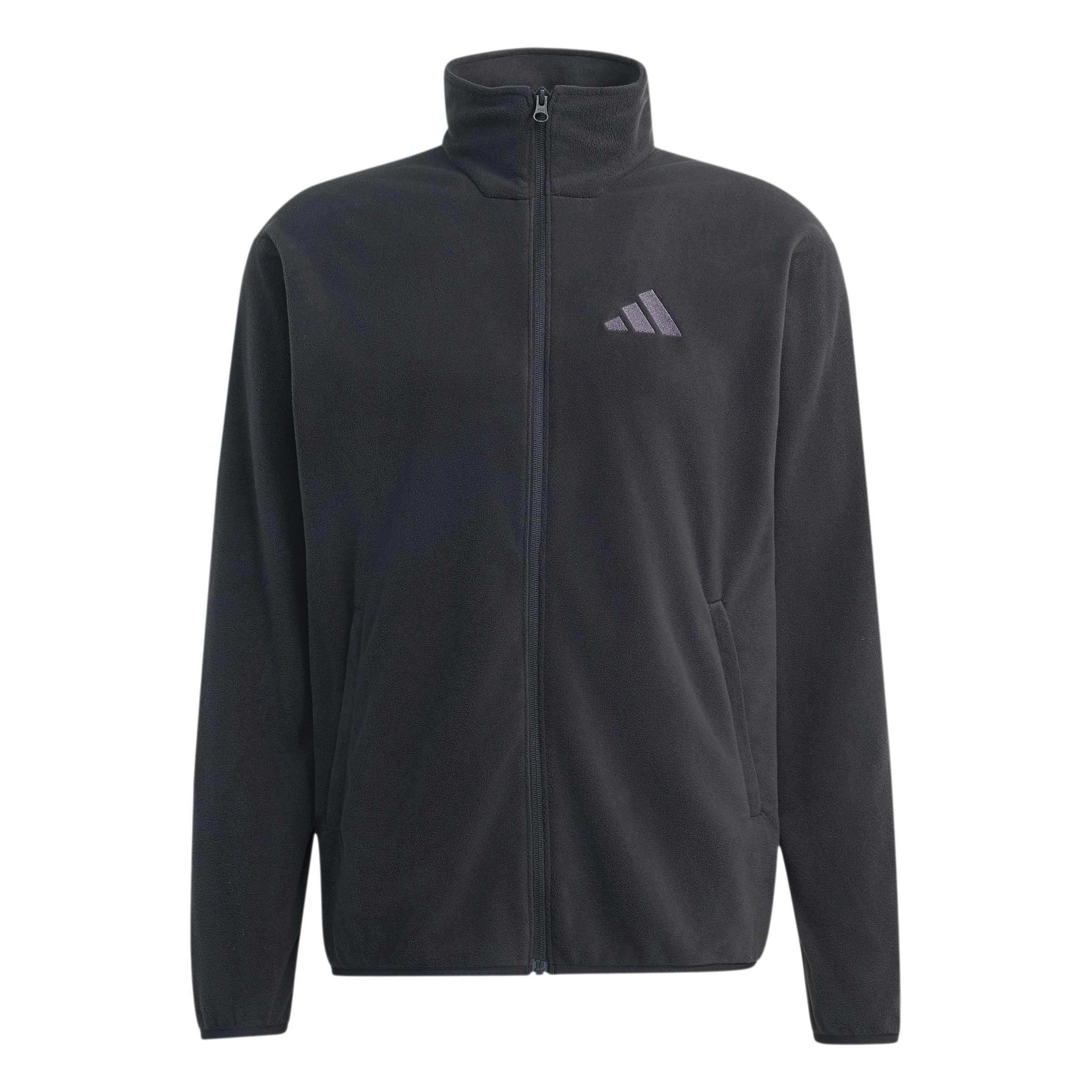 adidas Men's Terrex Multi Essentials Fleecejacke, durchgehender Reißverschluss