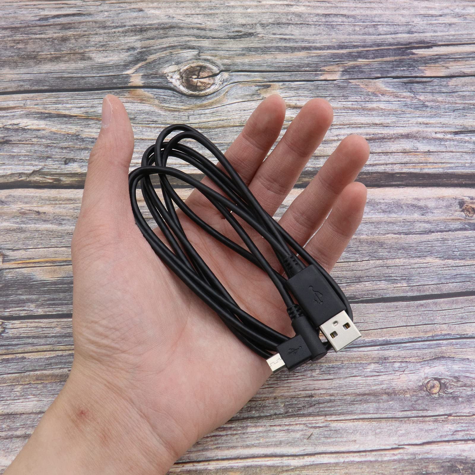 Dpofirs Cavo Di Prolunga USB 1,8m Angolo Retto Per Tavolette Grafiche Intuos CTL480 CTL490 CTL690 - Ricarica E Dati - 4