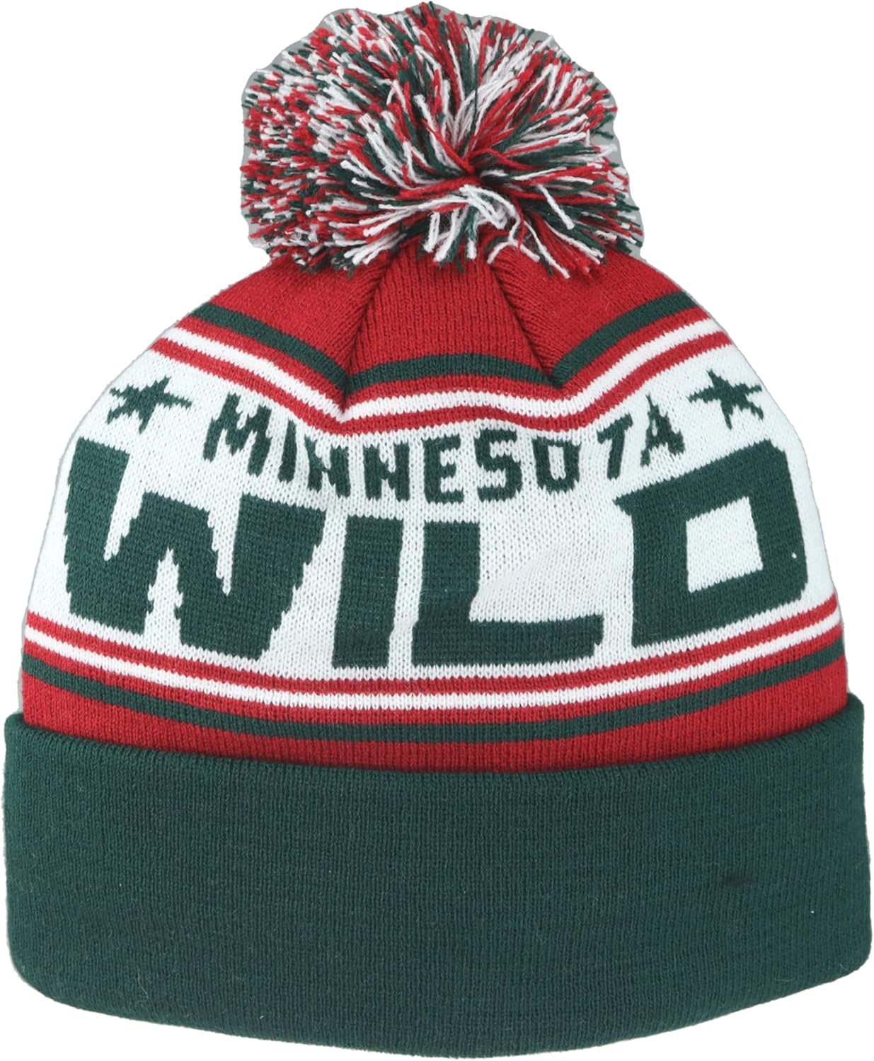ZHATS NHL Unisex-Adult NHL Officially Licensed Beanie Pom Finish Line