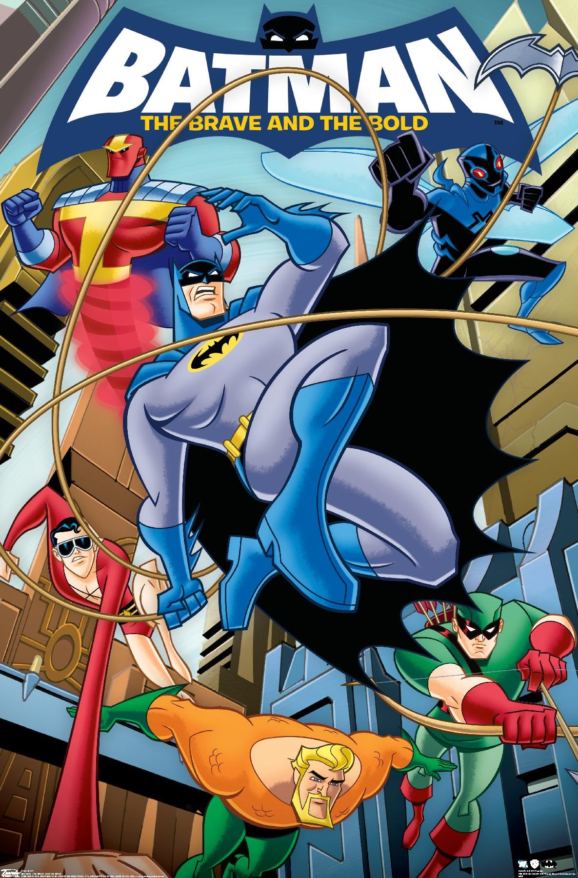 Trends International DC Comics - Batman - The Brave and The Bold Wall Poster, 22.375" x 34", Premium Unframed Version