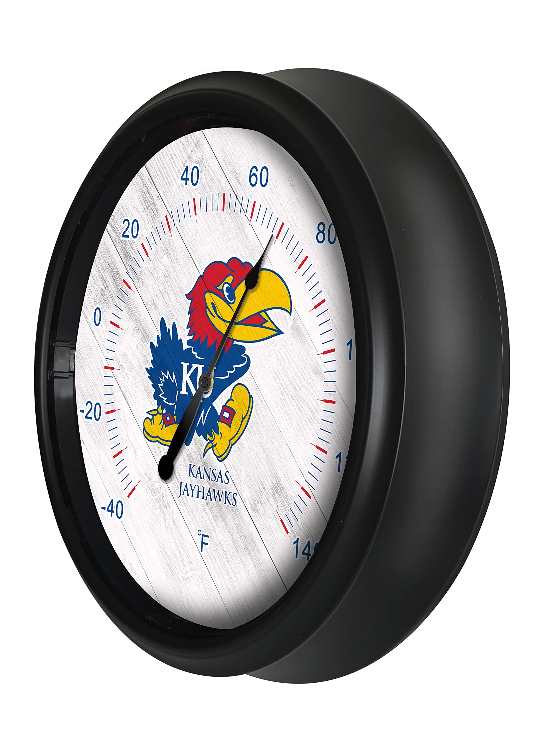 University of Kansas Indoor/Outdoor LED Thermometer