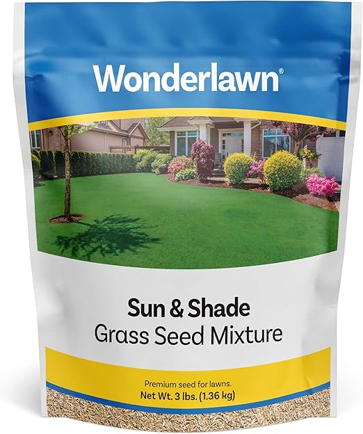 Barenbrug Wonderlawn Sun and Shade Grass Seed Mix for Lawn