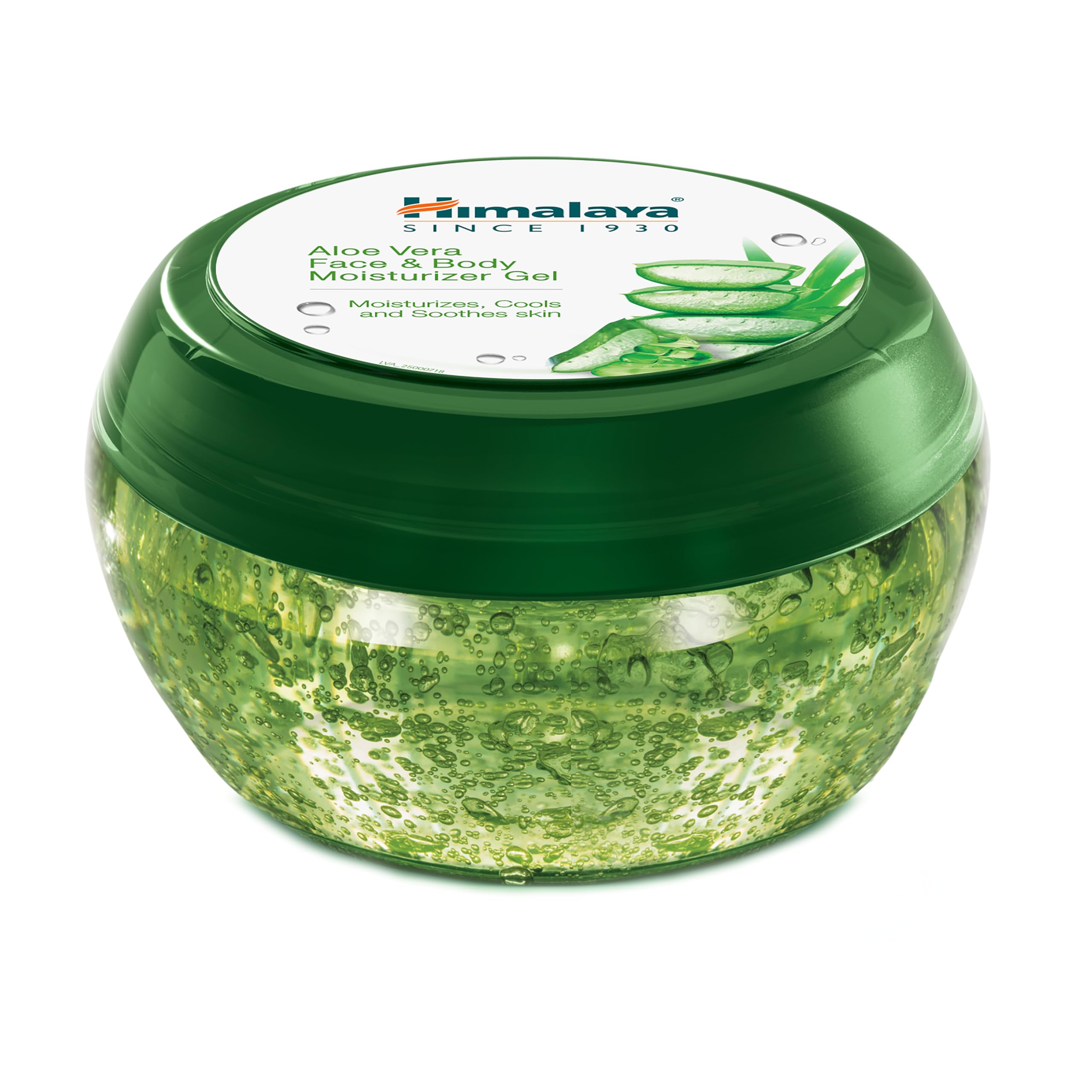 HimalayaAloe Vera Face & Body Moisturizer for Hydrated and Moisturized Skin Lightweight and Non-Sticky | Cools, Soothes and Softens the Skin, No Paraben and Harsh Chemicals -300ml