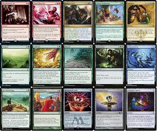 Miniatura 5 de Elite Wrath Control Commander Deck  Personalizado  Elite  MTG  5 colores EDH  100 tarjetas