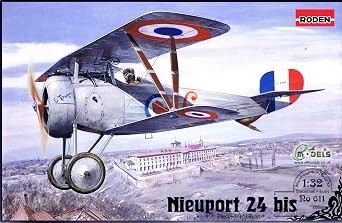 Roden Nieuport 24Bis Airplane Model Building Kit, 1/32 Scale