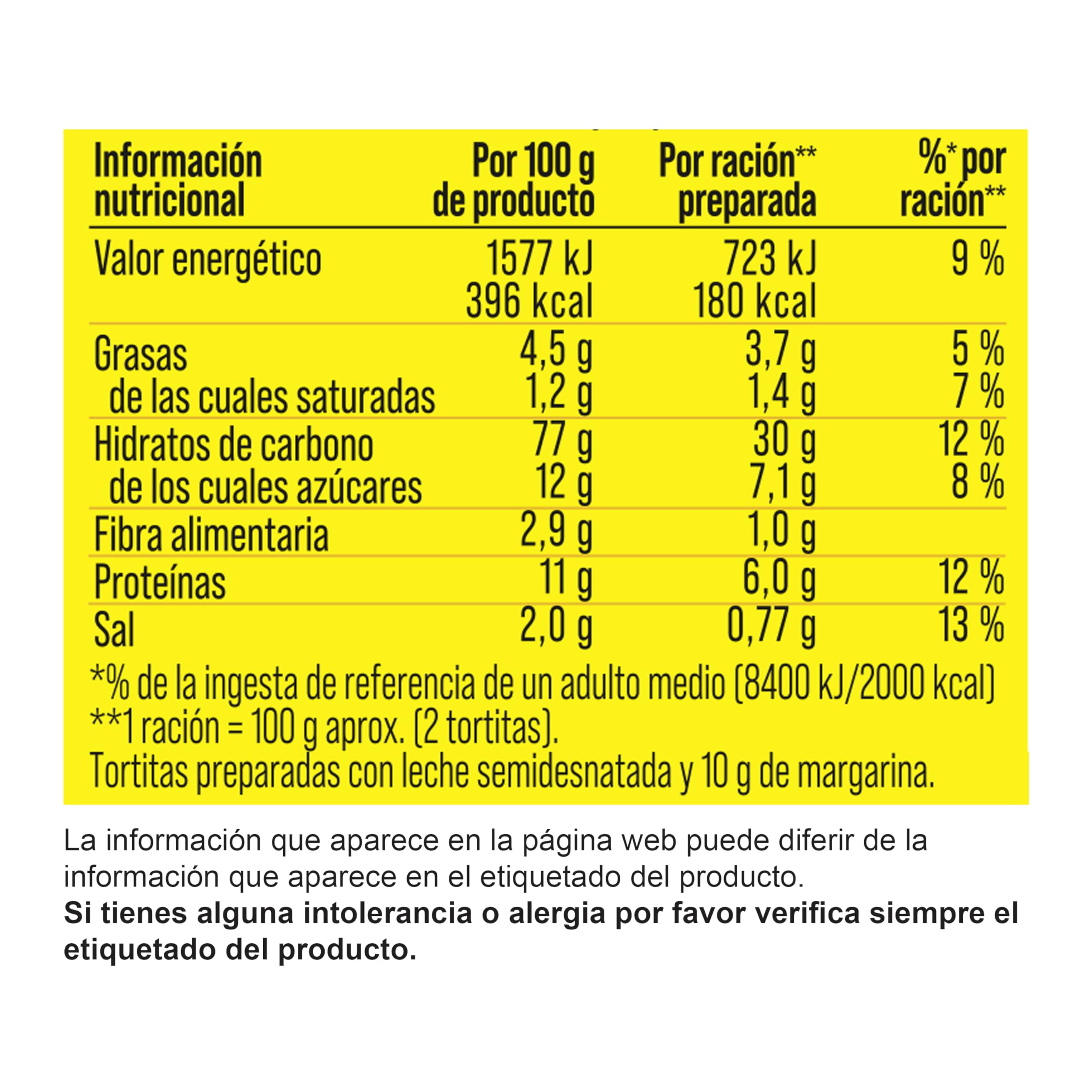 Maizena Shaker Tortitas, 215g