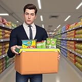Simulador de gerente de tienda real de supermercado