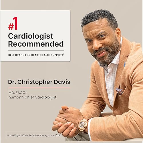 Miniatura 5 de Humann SuperBeets - Gomitas de corazón 3 en 1, 3 veces de absorción CoQ10, más extracto de remolacha y extracto de semilla de uva para una salud