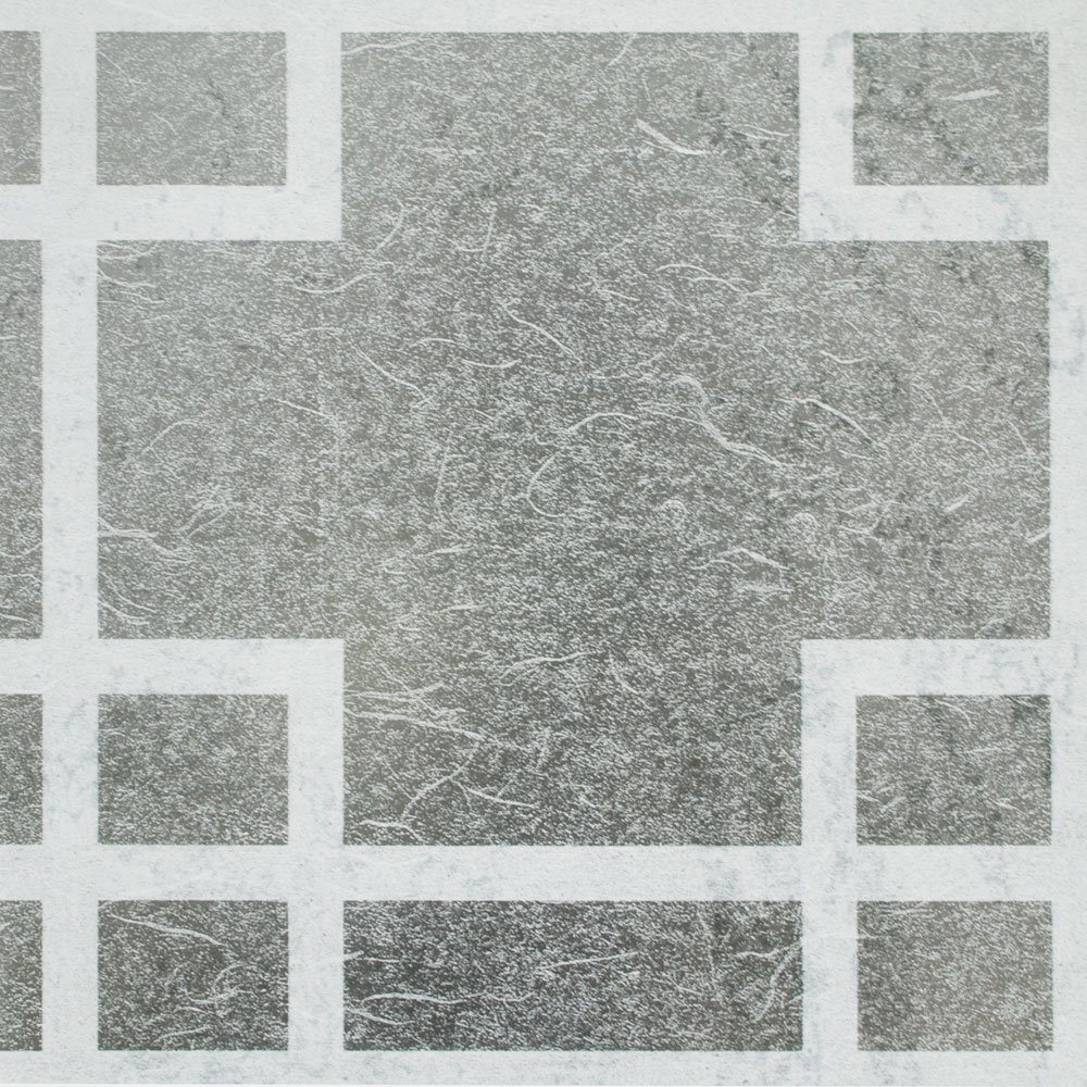 Neutral Trellis - Self-Adhesive Printed Window Film Home Decor17.7 X 394 inches, 48 sq ft (Roll)