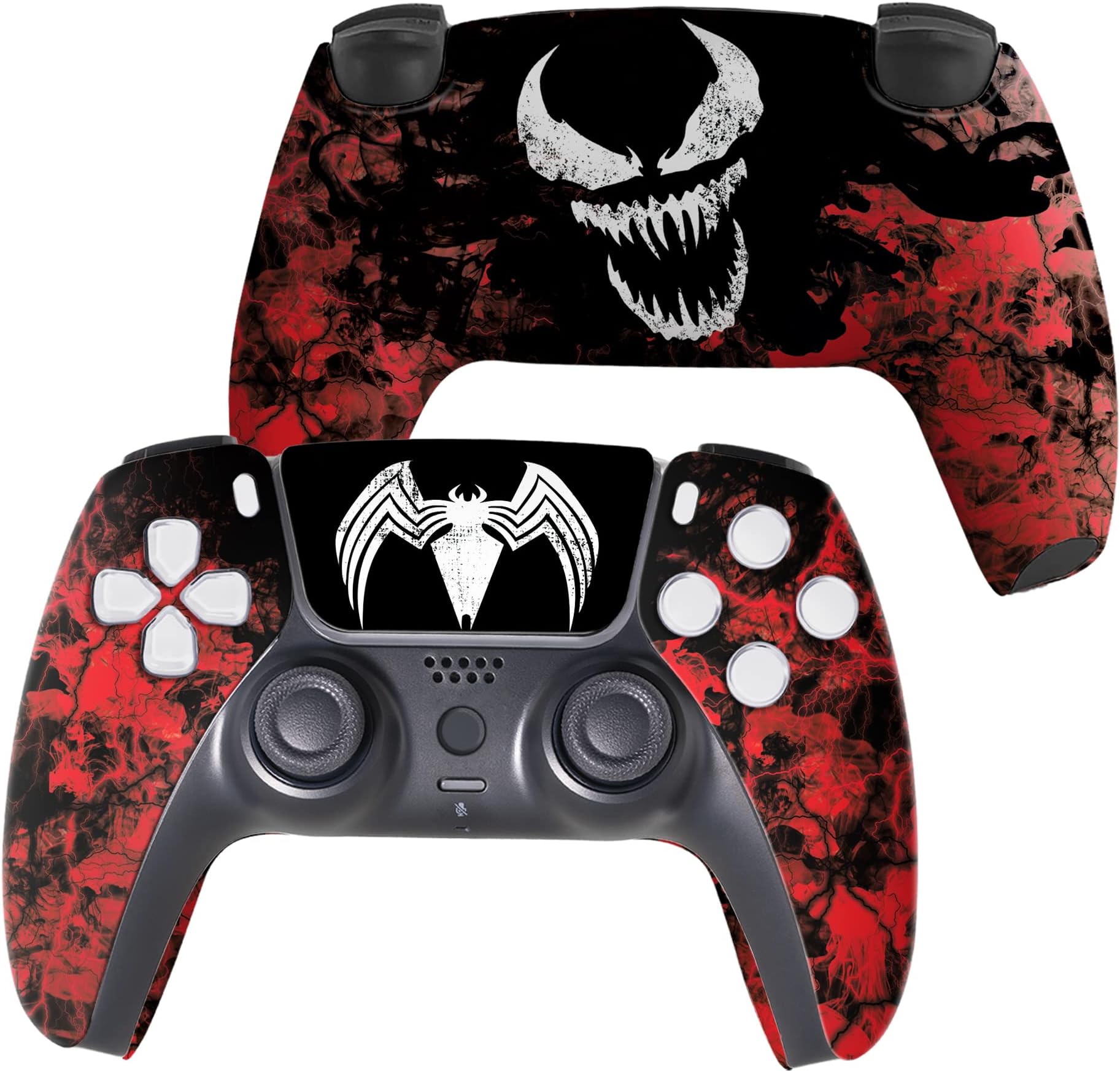 BCB Controllers Custom Modded Wireless Controllers Compatible with PS-5 Controller | Works with Play-Station 5 Console | Proudly Customized in USA with Permanent HYDRO-DIP Printing (NOT JUST A SKIN)