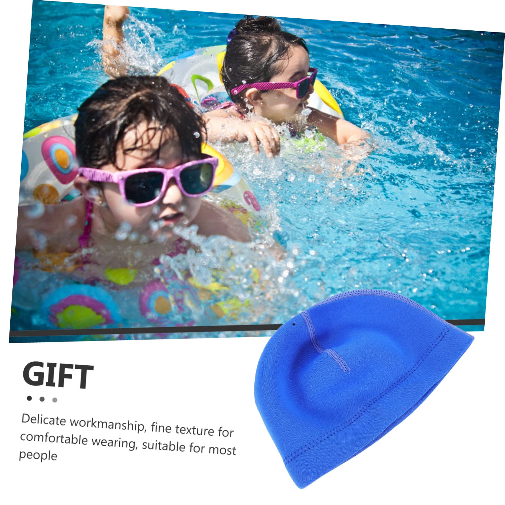 BESPORTBLE Diving Cap Snorkeling Hood Thermal Swim Cap for Men with Chain Straps Chin Strap