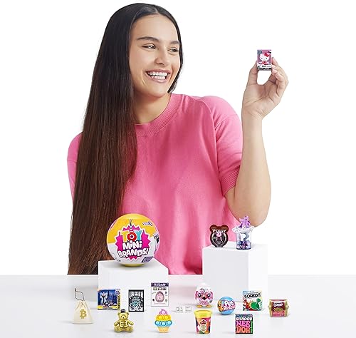 Vista 12 de 5 Surprise Toy Mini Brands Series 2 de ZURU (estuche de coleccionista + paquete de 3 cápsulas) Juguetes coleccionables en miniatura de misterio real