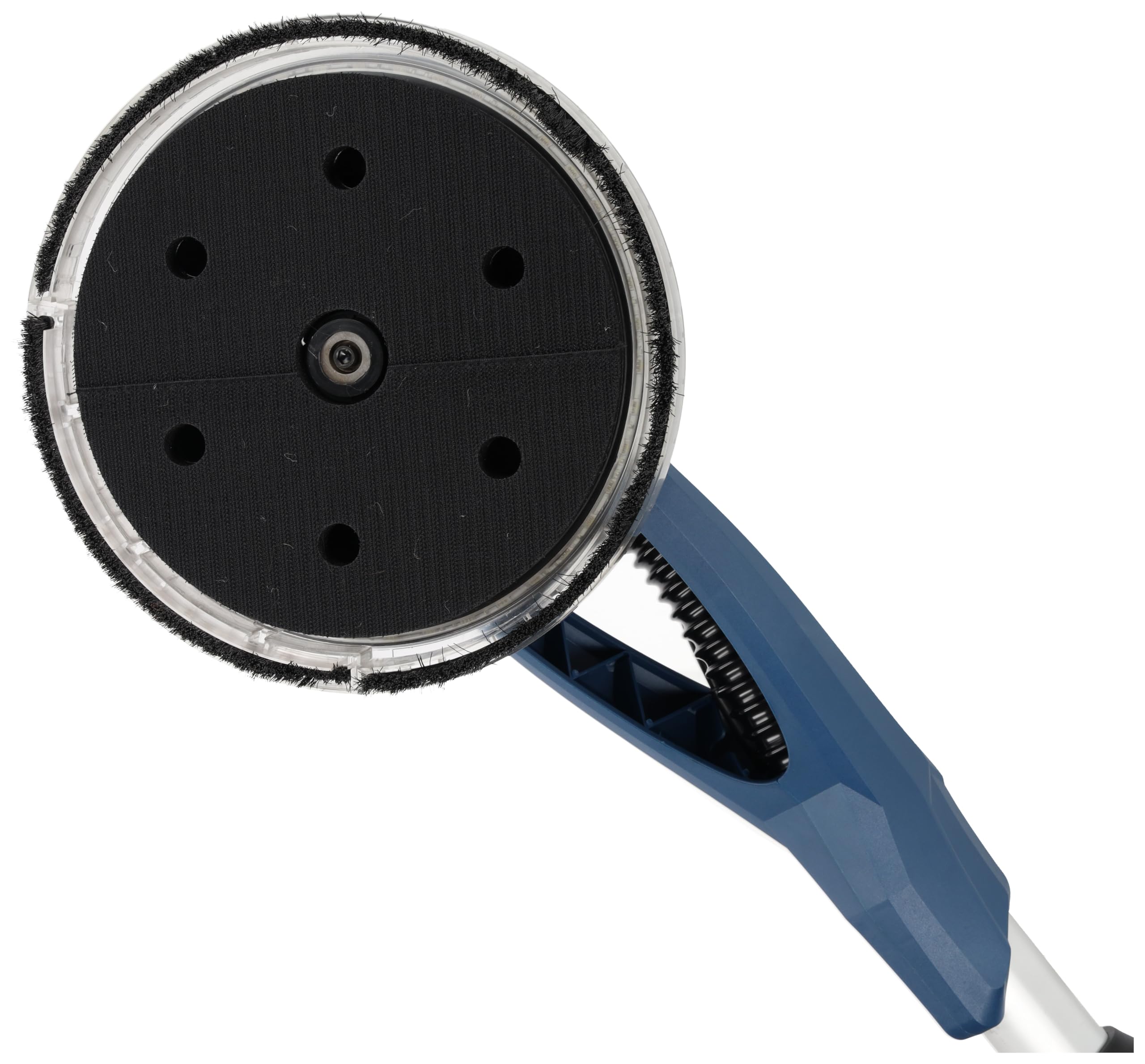 Szlifierka wysięgnikowa do gipsu (ż yrafa) 500 W Dedra DED7768BM – bezszczotkowy silnik, teleskopowy wysięgnik 120–205 cm, regulacja 7 stopni, LED, odsysanie pyłu, lekka 4,5 kg z walizką i akcesoriami