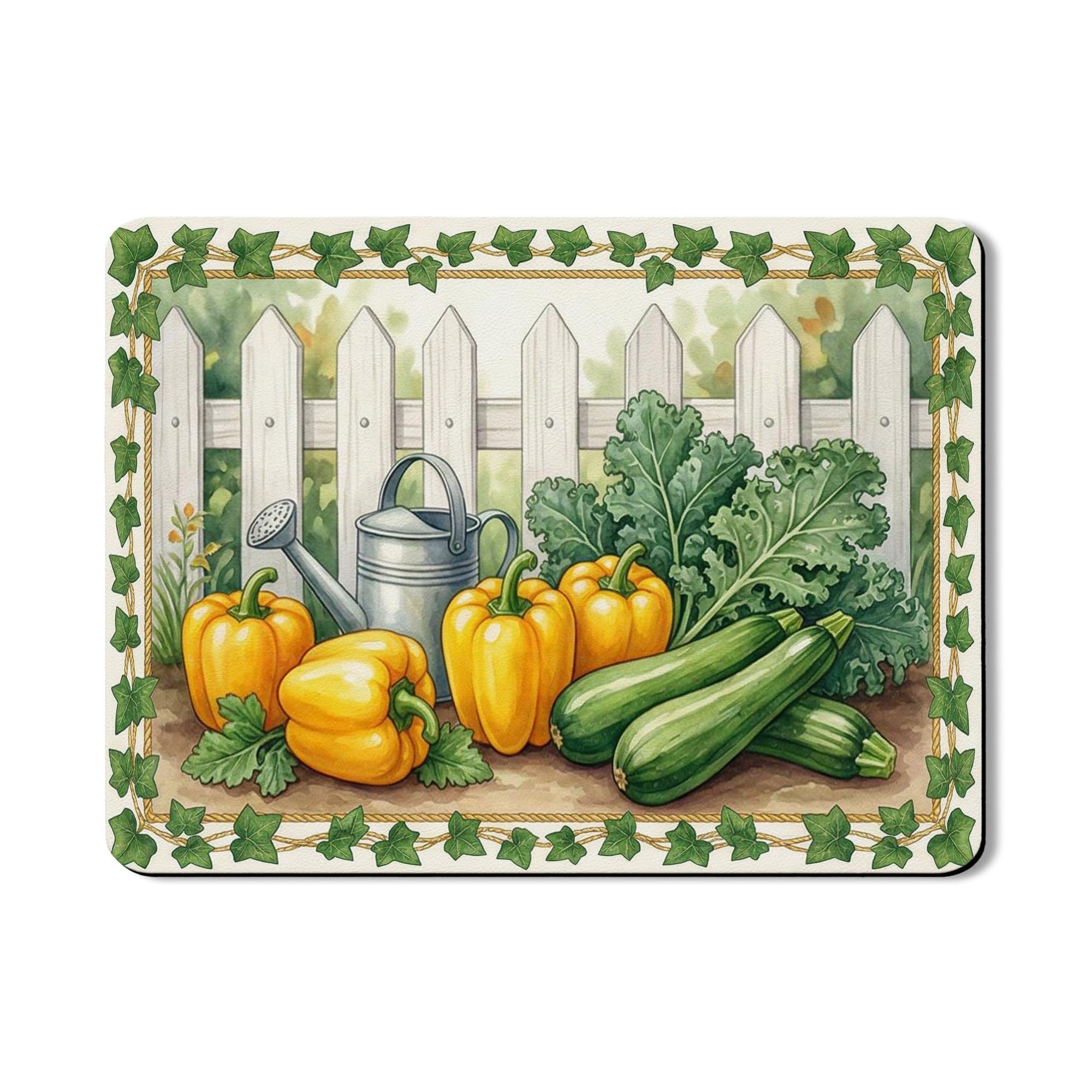 Tapis de cuisine absorbant floral pour bar et station café gourmande