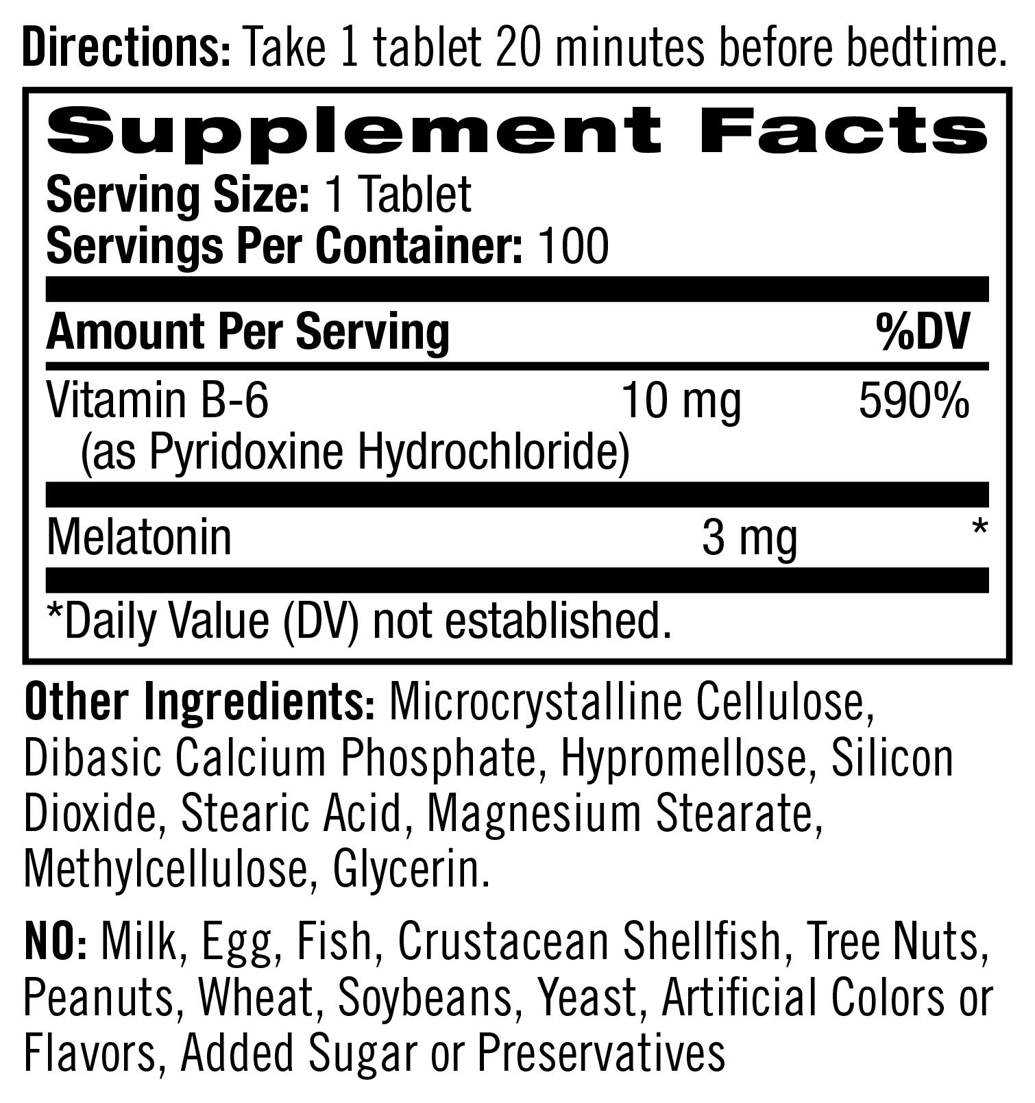 Natrol Melatonin 3 mg Time Release, Nighttime Sleep Aid, 100 Tablets — Amazon image 9