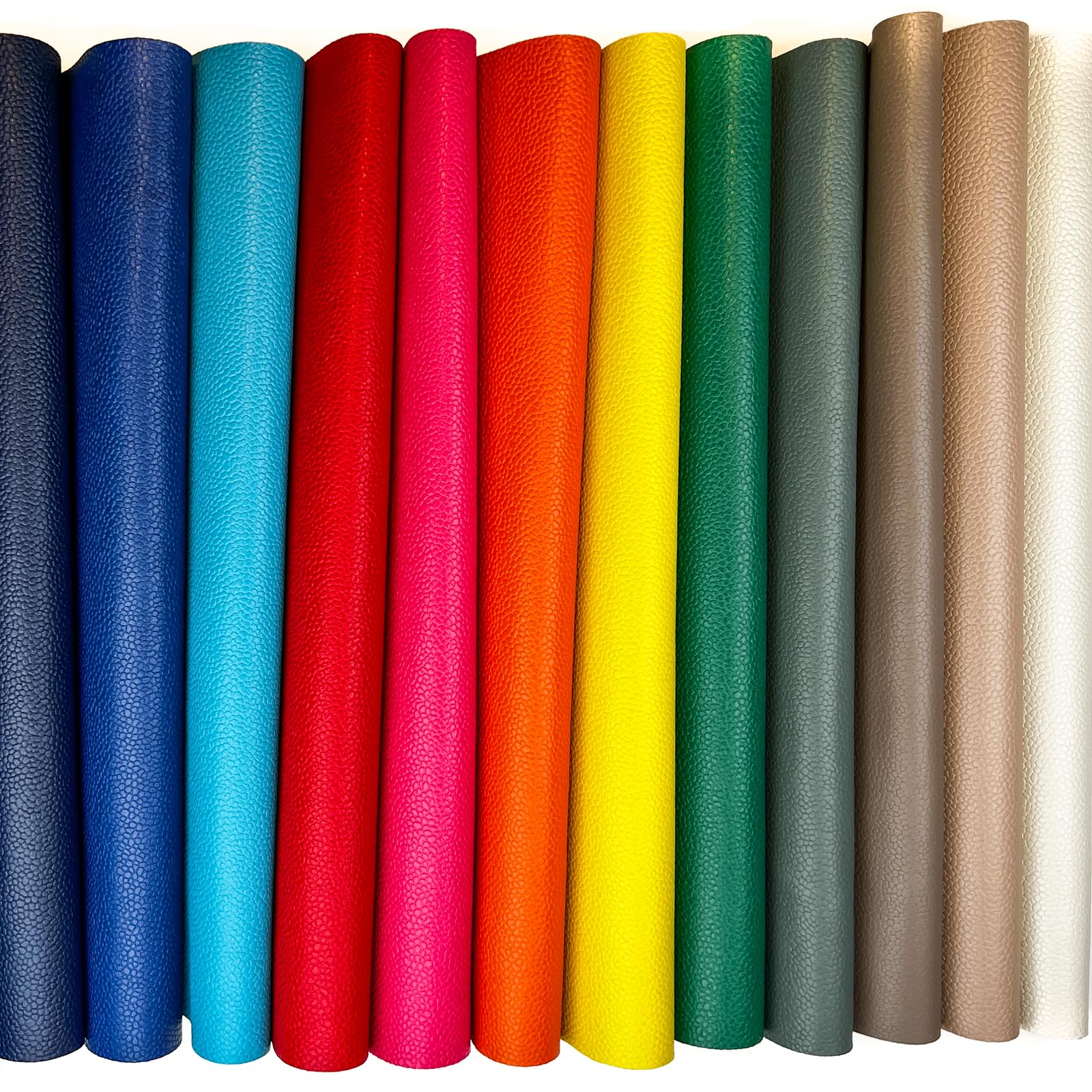 Hojas de piel de cordero italiana de alta calidad con textura de guijarros de 8 x 10 / 10 x 10 / 12 x 12 / 12 x 18 / 12 x 24 / 18 x 24 pulgadas, pieles flexibles cortadas a mano con textura de grano