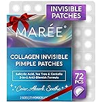 MAREE Invisible Pimple Patches - Clear Pimple Patches for Face - Hydrocolloid Acne Patches Anti Blemish - Zit Stickers for Face - Parches Para Acne - Pinple Zit Patches Pimple Stickers - 72 Dots