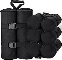 TRINKA Plus Size Canopy Weight Bags (240 lbs Total) - 4 Heavy Duty Sand Bags for Gazebo, Pop Up Tent, Shelter & Umbrella Legs