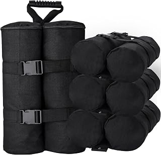 TRINKA Plus Size Canopy Weight Bags (240 lbs Total) - 4 Heavy Duty Sand Bags for Gazebo, Pop Up Tent, Shelter & Umbrella Legs