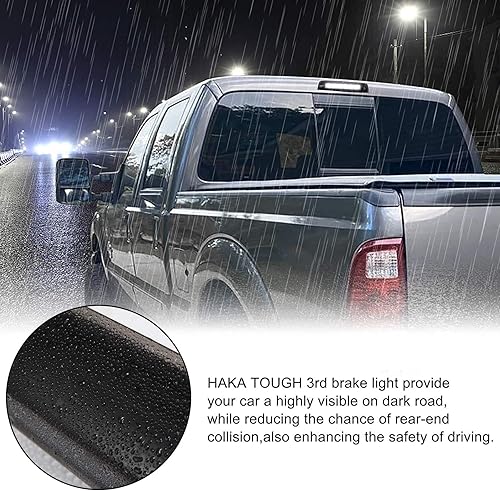 Miniatura 7 de HAKA TOUGH Luz de Freno de Montaje Alto LED para la Tercera Luz de Freno Compatible con Dodge Ram 1500 2009-2018, 25003500 2010-2018 Camioneta