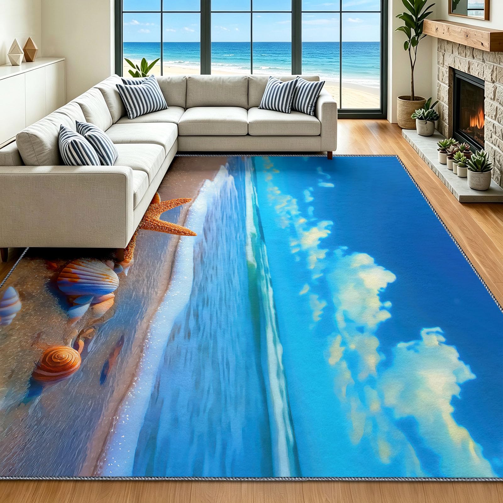 Surreal dywan do salonu, 140 x 200 cm – dywan do sypialni