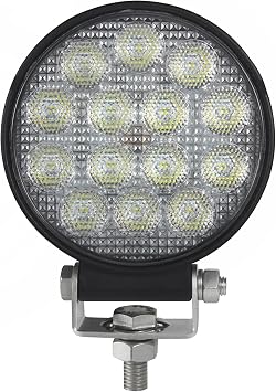 HELLA 357105012 ValueFit 5 Round 2.0 LED Long Range Worklight, Multi