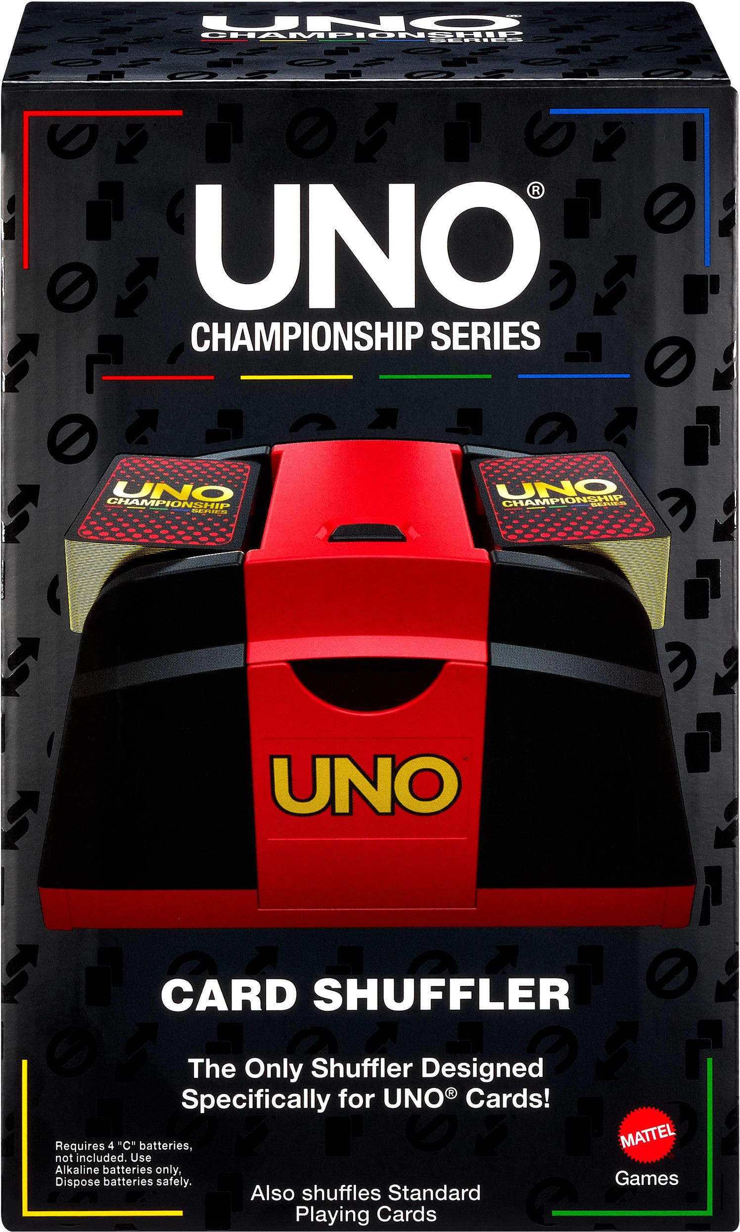 Mattel Games UNO Championship Series Automatic Card Shuffler