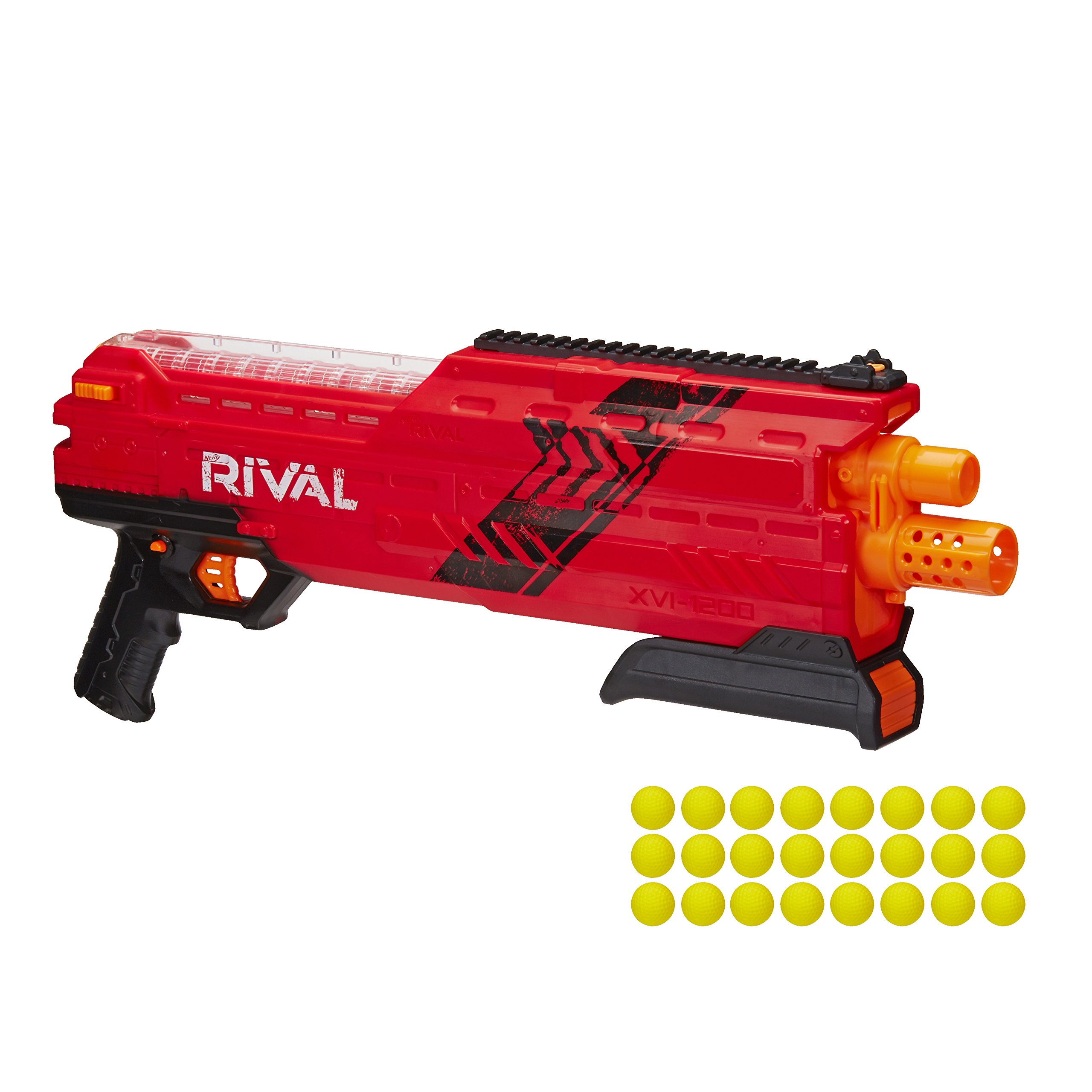 トイガン NERF RIVAL XVI-1200 NERF Rival Atlas XVI-1200 Blaster Red : Amazon.pl: Zabawki