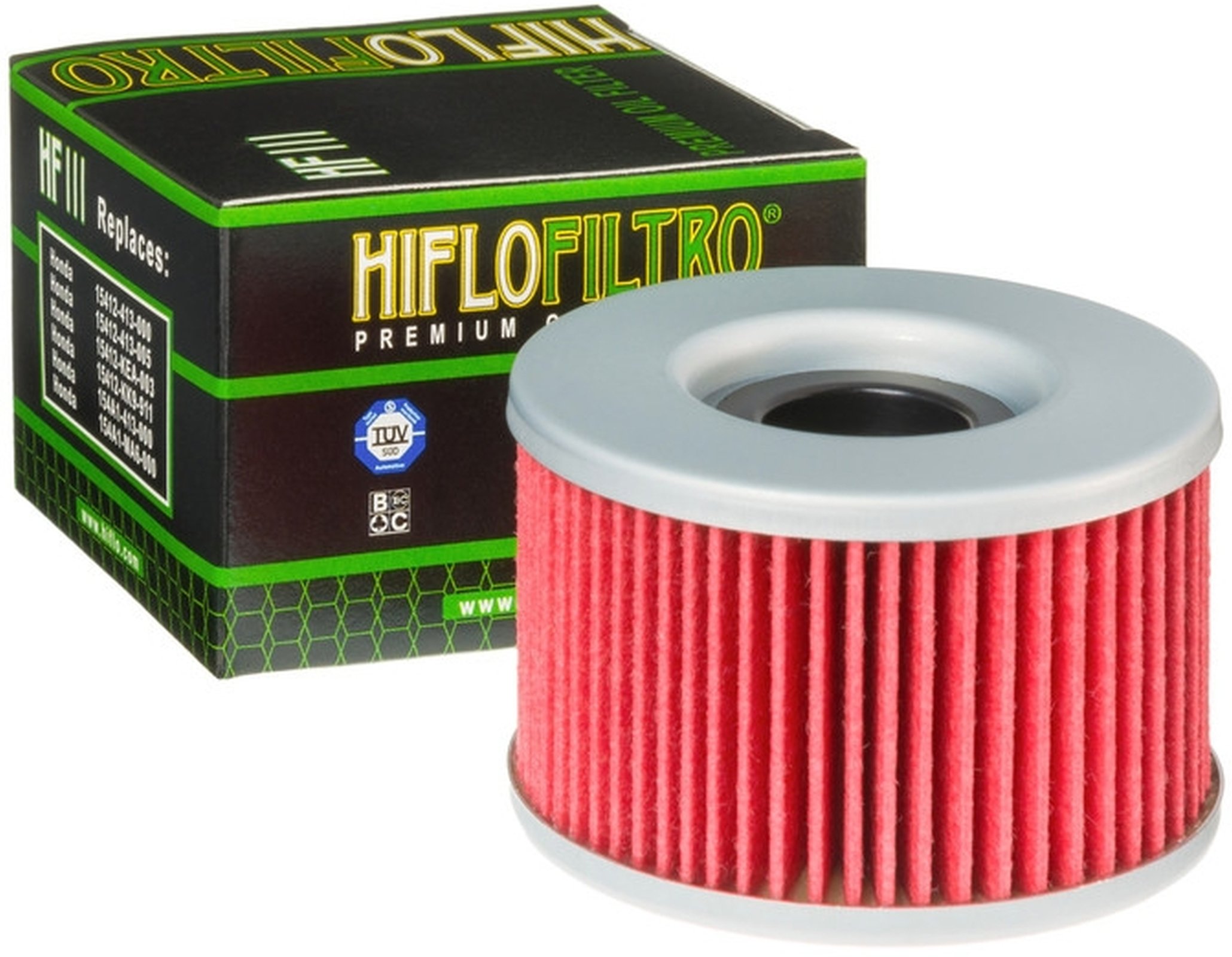 3x Filtri olio Honda CBX 550 F Supersport 82-84 Hiflo HF111