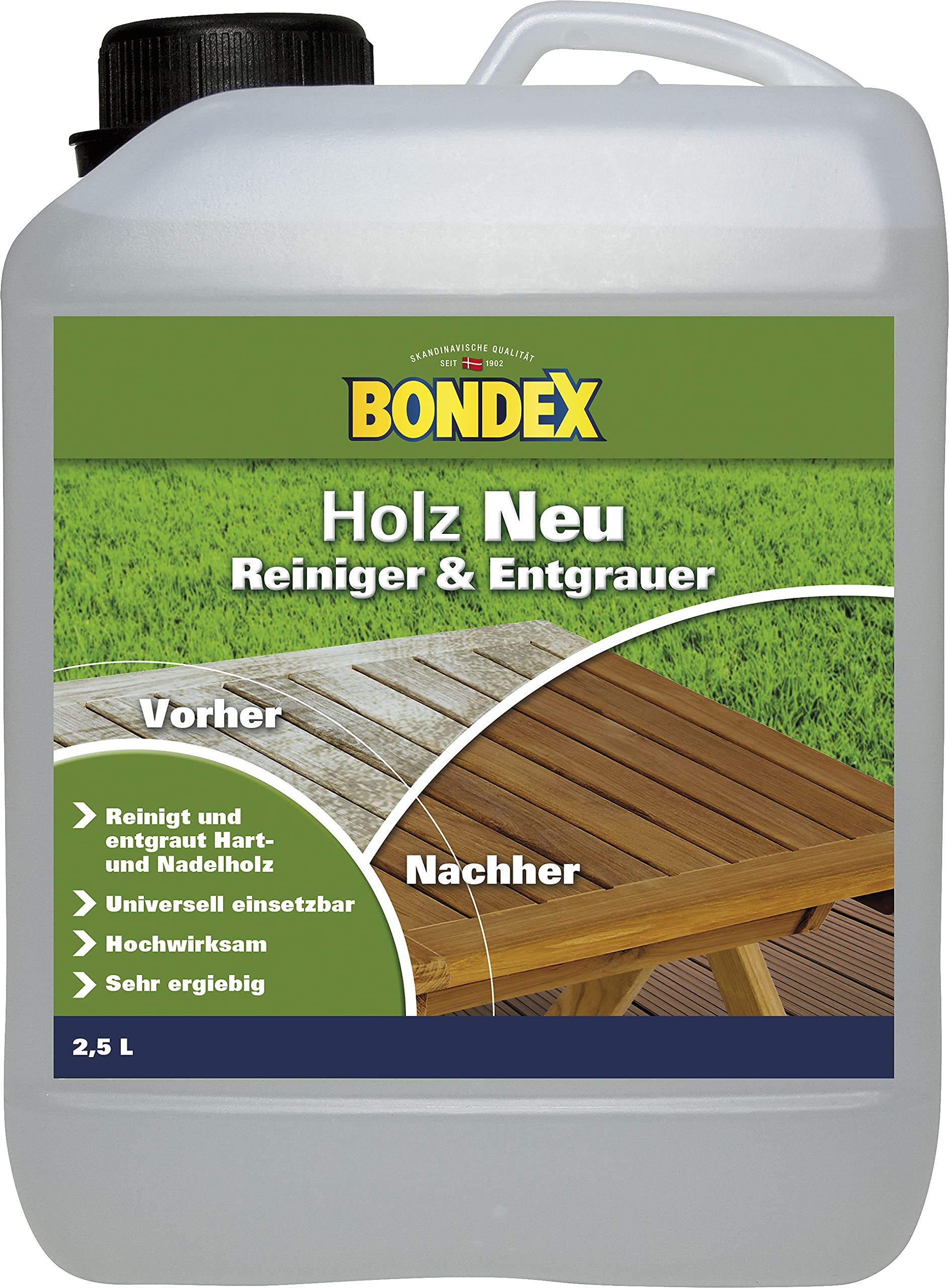 Hamburger Lack-Profi RAL 6006 - Barniz 2 En 1 Para Exteriores (1 Litro