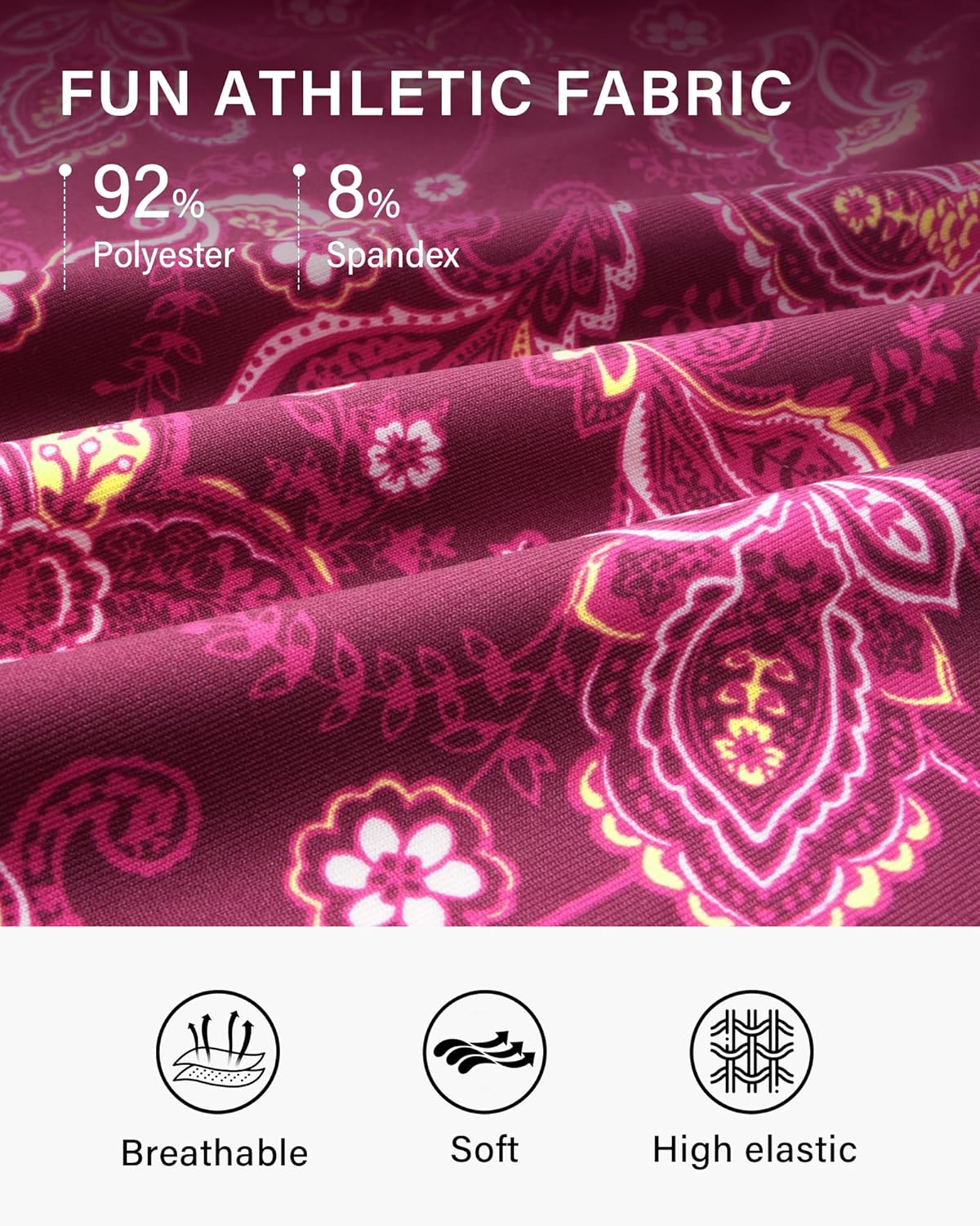 Stelle Women's Athletic Skorts 17" Golf Skirts Inner Shorts Tennis Skort with 2 Pockets Running Sports Pickleball Skirt - Image 4