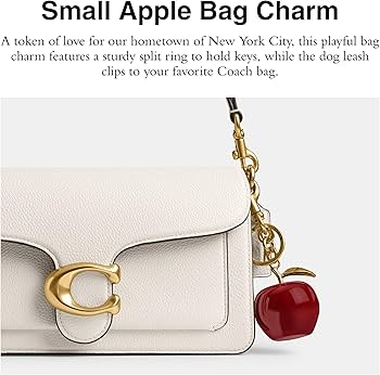 Amazon.co.jp: [Coach] 小さなアップルバッグチャーム。 : ファッション