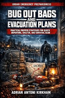 Bug Out Bags and Evacuation Plans: Practical Prepper Strategies for Quick Departure, Shelter, and Survival Gear (Urban Emergency Preparedness Book 5)