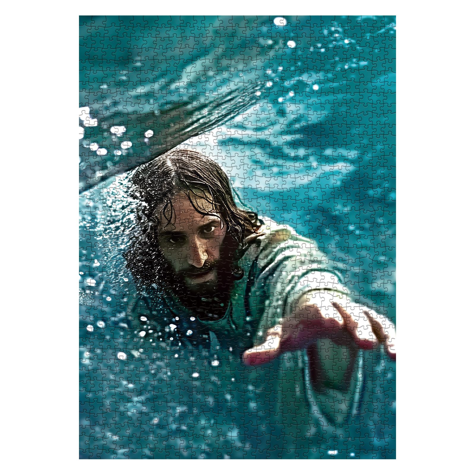 Christian Puzzles 1000 Piece for Adults, Jesus Religious Faith Jigsaw Puzzles, Inspirational Catholic Divine Mercy Puzzle