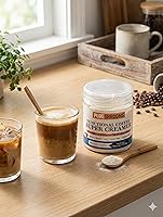 Vista 8 de PureShrooms Supercremas funcionales de café – Original – con leche de coco en polvo, aceite MCT, melena de león orgánica, Reishi, Chaga, Maitake