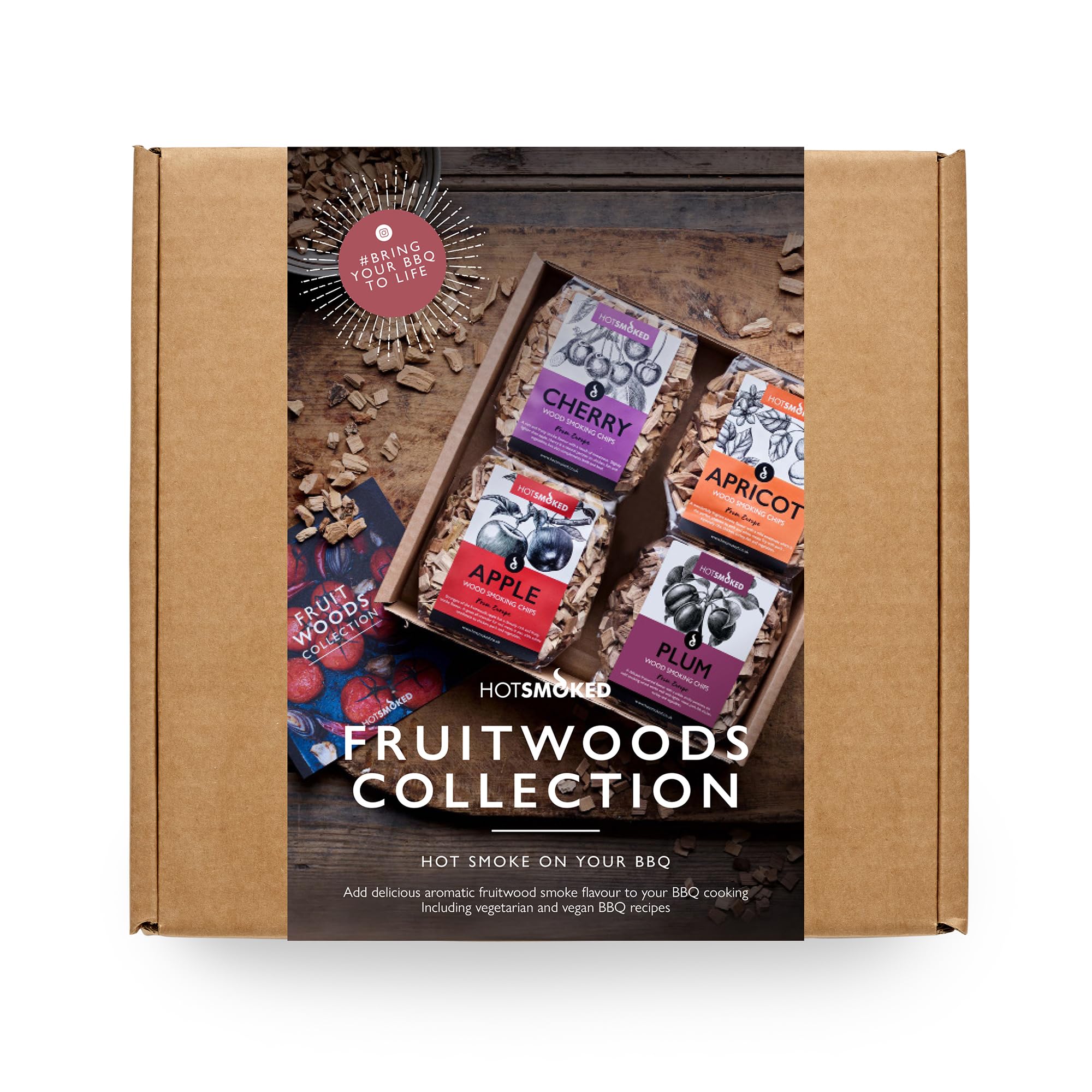 Hot Smoked Fruitwood Chips Collection