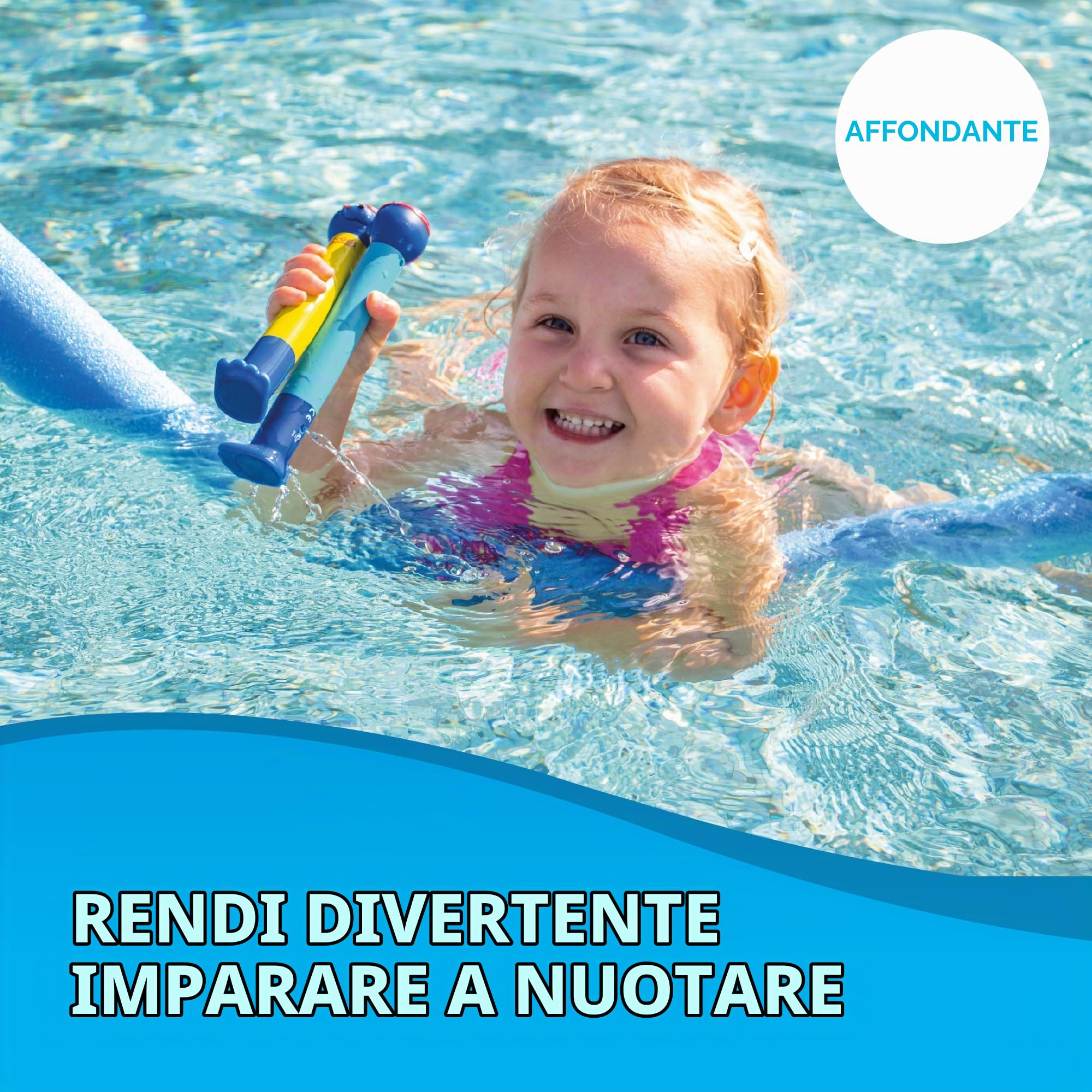 Zoggs Zoggy Dive Sticks, Giocattolo Affondante in Acqua, Unisex Bambino, 3 Anni+, Assortito,