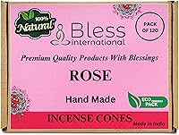 Vista 97 de Bless International Cedro 100% natural - Conos de incienso hechos a mano, sumergidos a mano, orgánicos, sin productos químicos para purificación