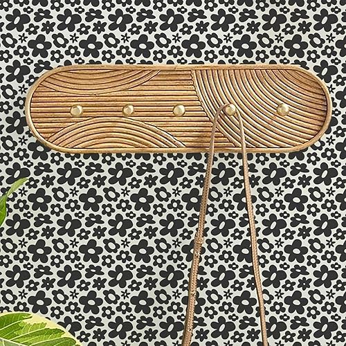 QUCHENG Y2K Calcomanías de pared de tablero de ajedrez para el hogar, calcomanías de reacondicionamiento para el hogar, papel tapiz estético