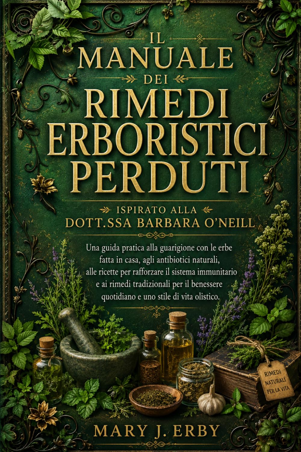 IL MANUALE DEI RIMEDI ERBORISTICI PERDUTI, ISPIRATO ALLA DOTT.SSA BARBARA O'NEILL: Una guida pratica alla guarigione con le erbe fatta in casa, agli ... immunitario e ai rimedi tradizionali per il