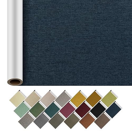 Vista 25 de ILOFRI Parches de tela de lino autoadhesivos de 8 x 11 pulgadas, 2 piezas, kits de cinta de reparación de sofá de tela para tapicería, muebles