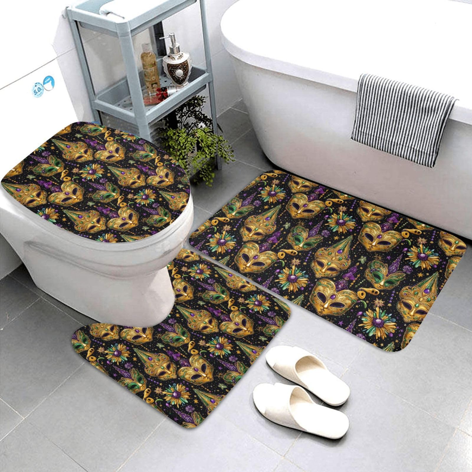 Tapis de bain doux pour une ambiance spa et feutrée