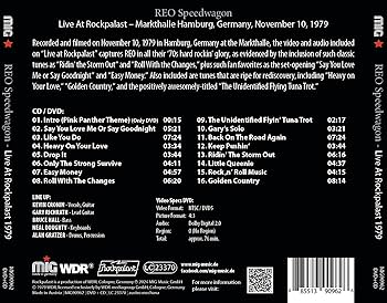 REO Speedwagon - Live At Rockpalast 1979 - Amazon.com Music