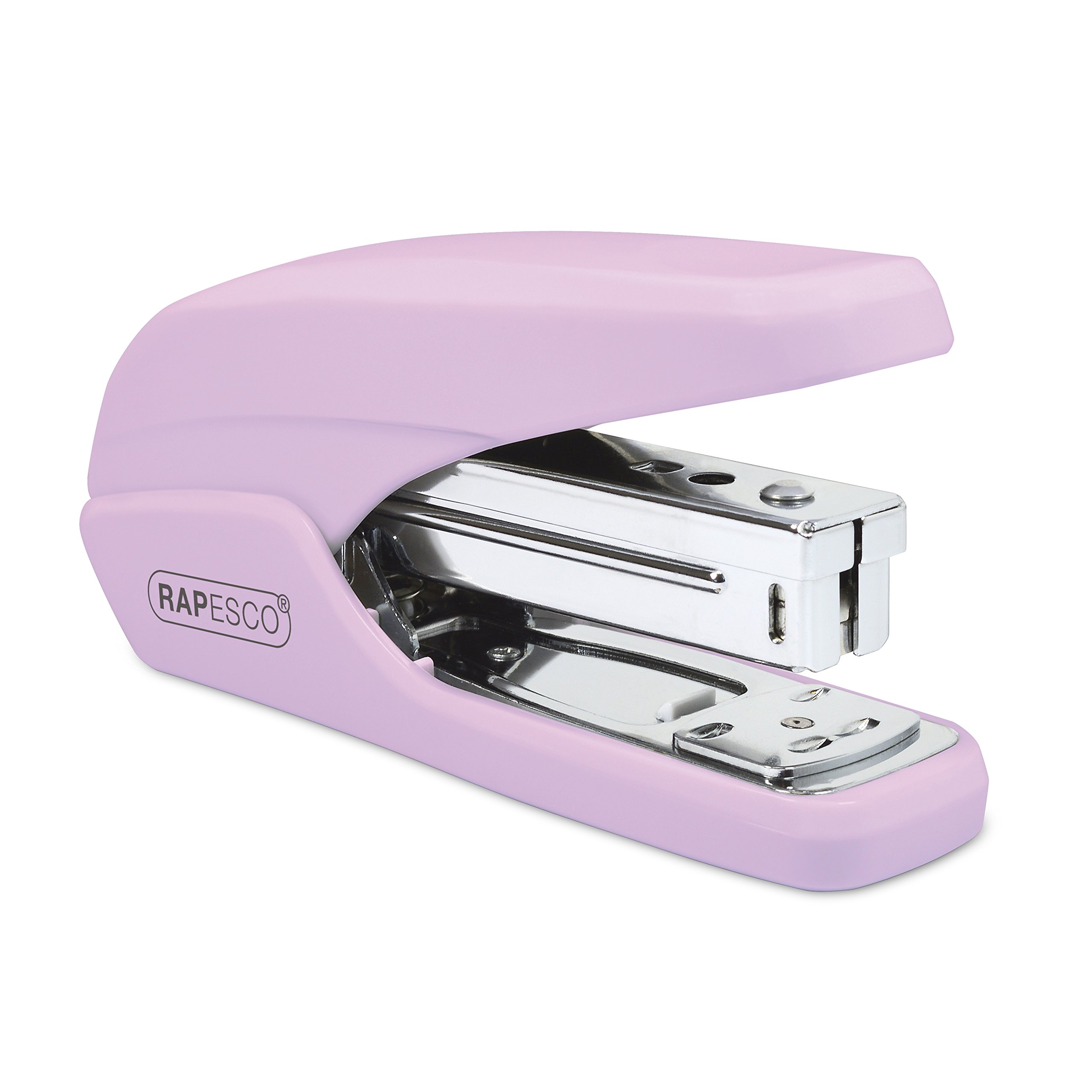 Rapesco 1339 X5-25ps Less Effort Stapler, 25 Sheet Capacity, Candy Pink