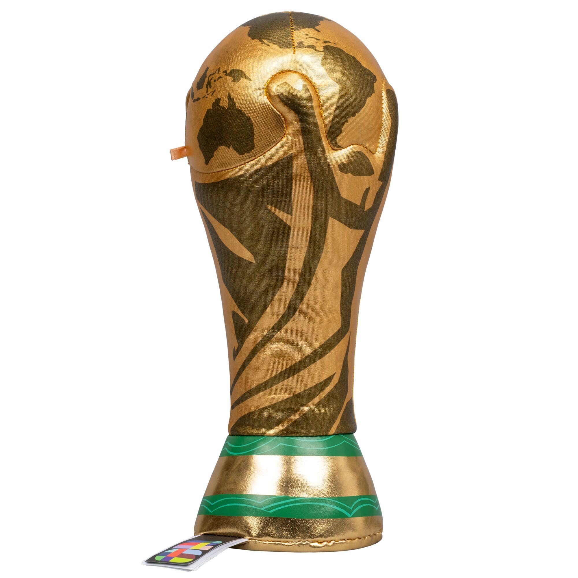 Jazwares FIFA® JPFI00012 World Cup 26™ puchar z pluszu, 25 cm, oficjalny artykuł kolekcjonerski 2026, od 3 lat, oficjalny produkt