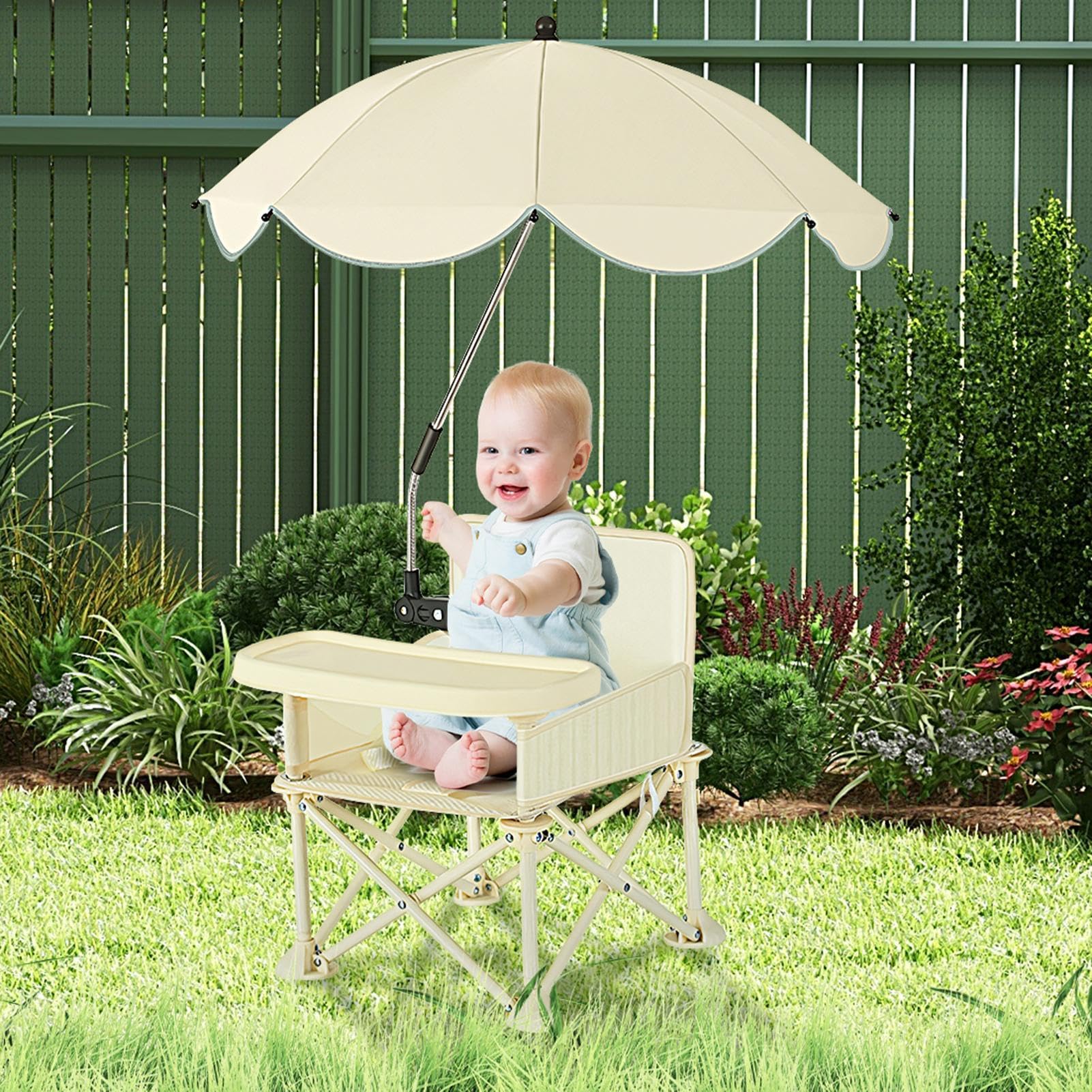 Siège rehausseur pliable pour enfant | Chaise d'appoint de | pliable et portable avec parasols pour bébés de 6 à 36 ans