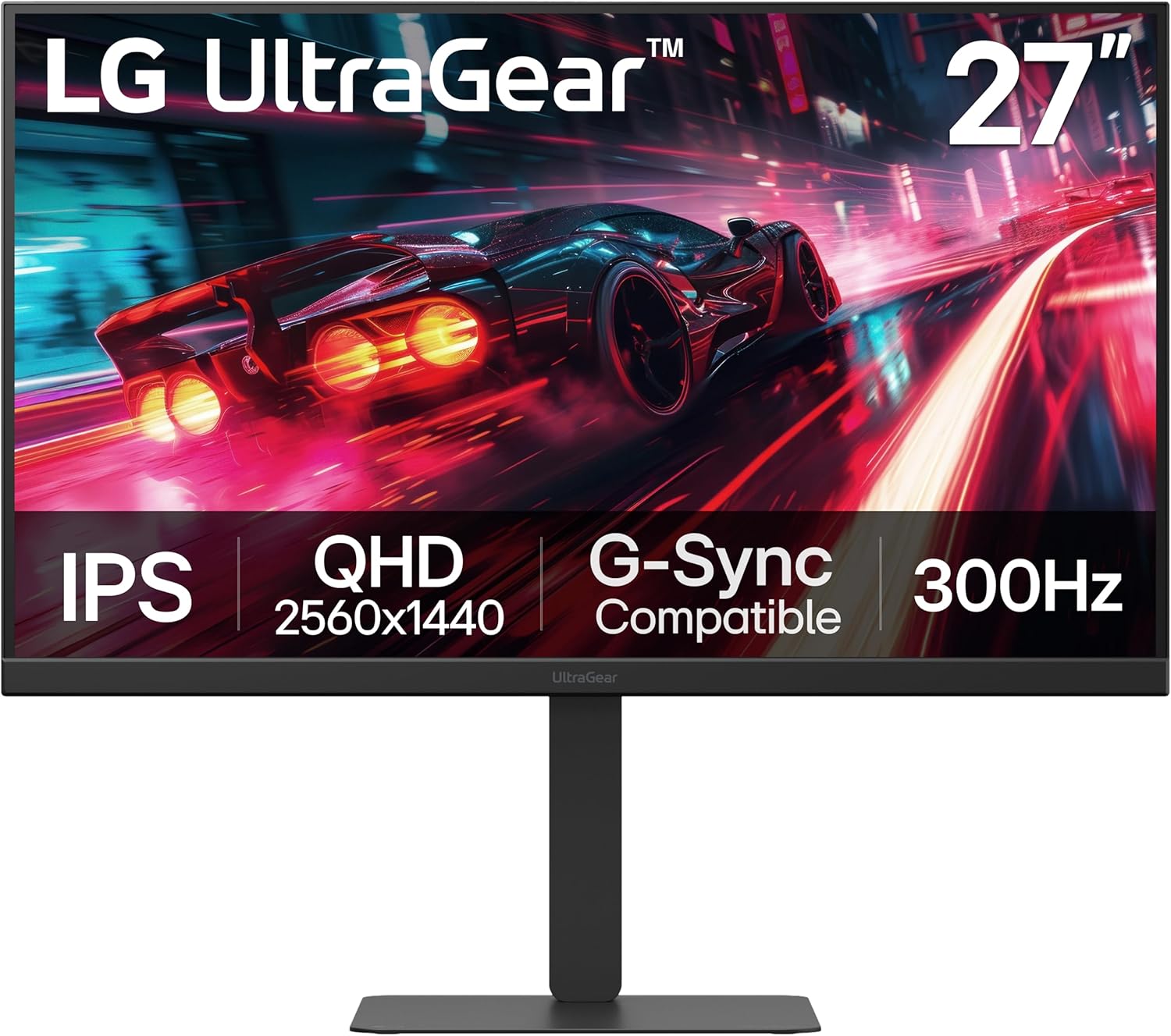 LG 27G640A-B 27" Ultragear QHD IPS Gaming Monitor