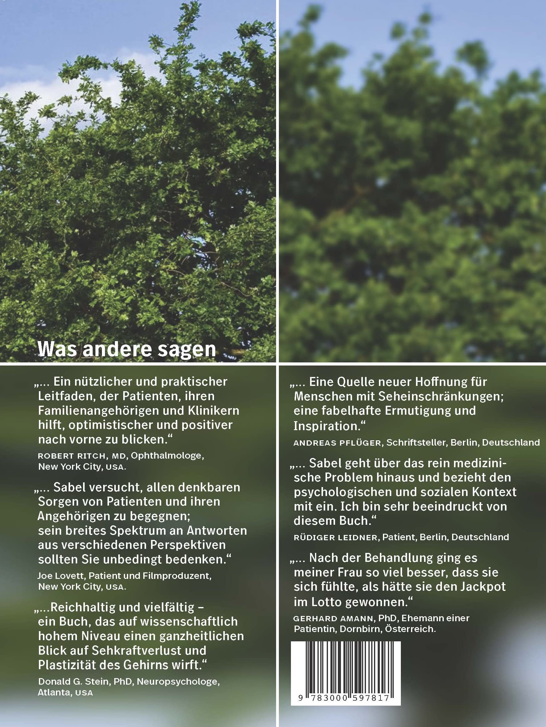 Wieder sehen: Wie Sie Ihr Restsehen aktivieren und besser mit einer Sehstörung leben lernen