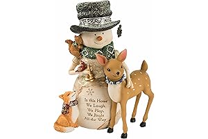 Pavilion Snowman Figurine: A Delightful Addition to Your Winter Decor!